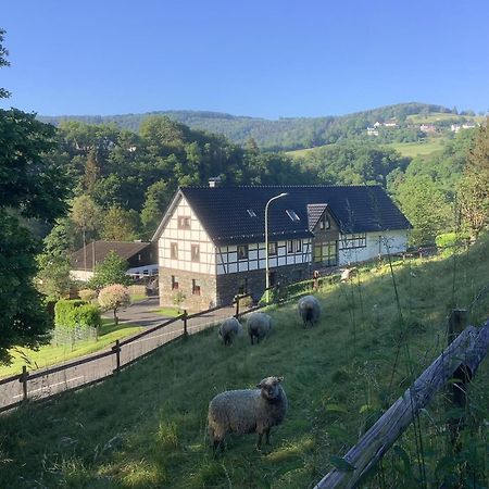 Berg Blick Eifler Bauernhaus Modern Restauriert Simmerath Extérieur photo