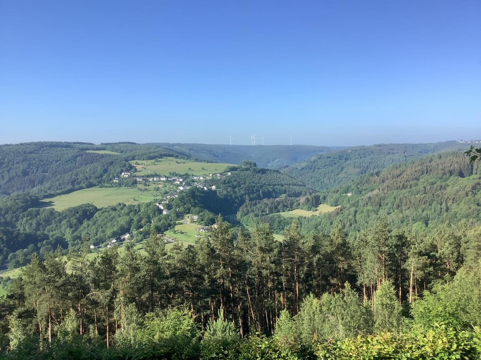 Berg Blick Eifler Bauernhaus Modern Restauriert Simmerath Extérieur photo