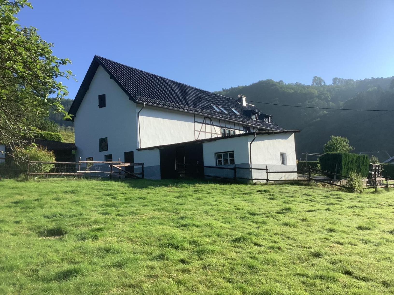 Berg Blick Eifler Bauernhaus Modern Restauriert Simmerath Extérieur photo